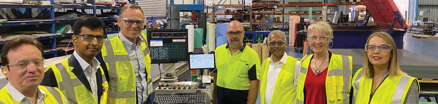 KLINGER Australia Industry 4.0 IIoT technology visit by AMGC