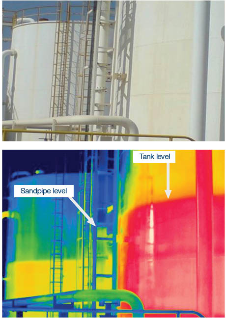 KLINGER Integrity Services Thermographic imaging example