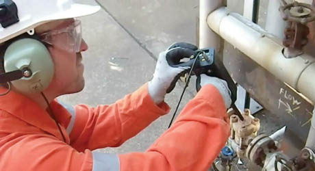 steam trap survey Steam trap survey conducted on site